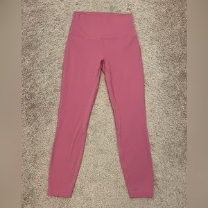 Lululemon Align 25” Pink Leggings